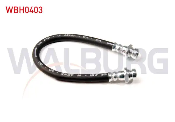 WALBURG WBH0403 | Fren Hortumu Arka Sol Sağ 240mm Hyundai Accent İ X 3 1994 2000 2 Adet