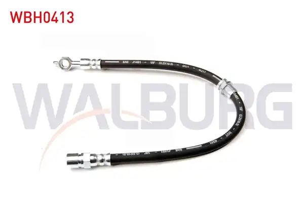 WALBURG WBH0413 | Fren Hortumu Arka Sağ 390mm Chevrolet Lacetti (J200) 2006-2012 / Daewoo Nubira (Klaj) 1997-2003 | 2 Adet