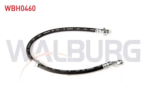 WALBURG WBH0460 | Fren Hortumu Ön Sol Sağ ABS li 420mm Nissan Micra K11 1992 2003 2 Adet