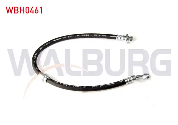 WALBURG WBH0461 | Fren Hortumu Ön Sol Sağ 420mm Nissan Micra K11 1992 2003 2 Adet
