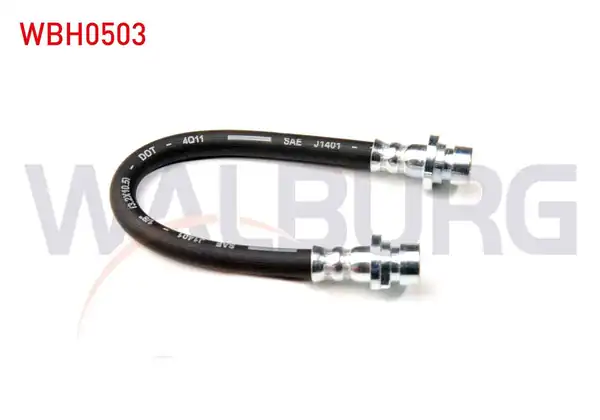 WALBURG WBH0503 | Fren Hortumu Arka Sağ 260mm Honda Jazz II Gd 2002 2004 2 Adet