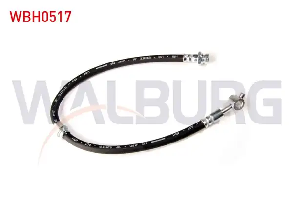 WALBURG WBH0517 | Fren Hortumu Ön Sol Sağ 420mm Nissan Vanette C120 1983 1988 Nissan Vanette C22 1983 1988 2 Adet