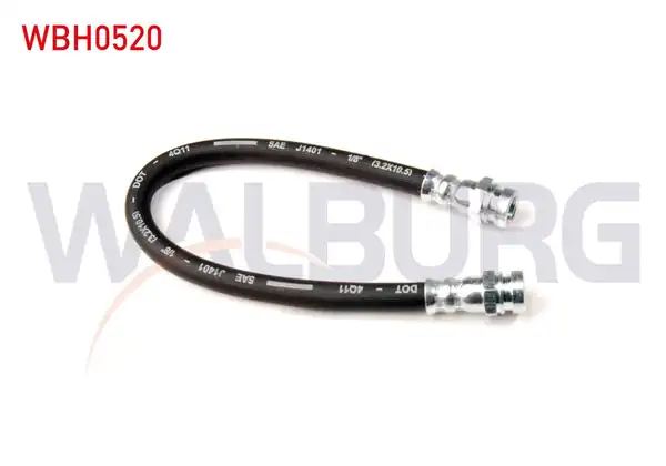 WALBURG WBH0520 | Fren Hortumu Arka Sol Sağ 300mm Kia Rio İ Dc 2000 2005 2 Adet