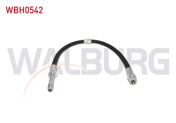 WALBURG WBH0542 | Fren Hortumu Arka Sol Sağ 450mm Kampanalı Fren İçin Asrli Bmw 3 Serisi E46 1998 2005 2 Adet