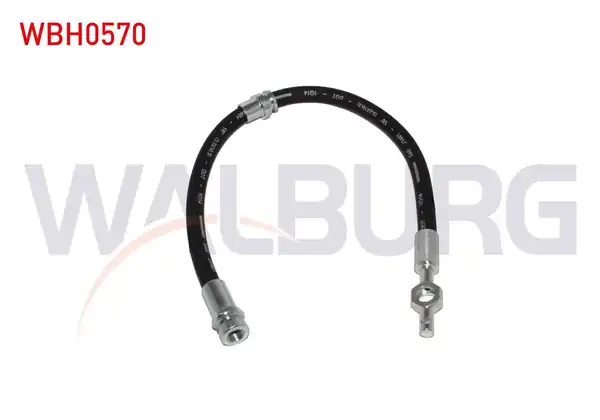 WALBURG WBH0570 | Fren Hortumu Arka Sağ ABS li 450mm Hyundai Santa Fe Cm 2006 2012 2 Adet