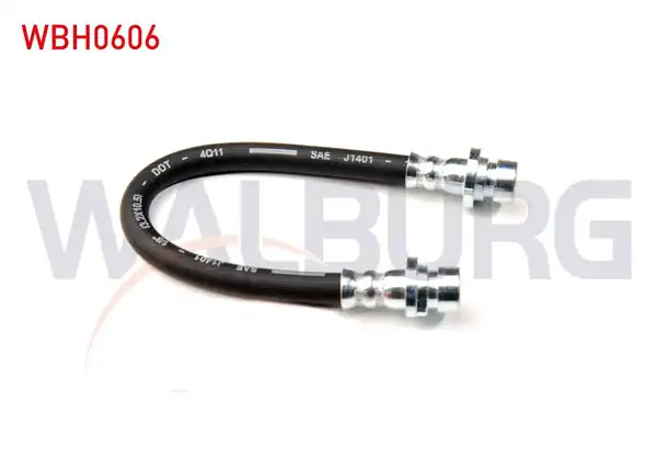 WALBURG WBH0606 | Fren Hortumu Arka Sol Sağ 210mm Toyota Hi Ace_ IV _h1_ _h2_ 1996 2006 2 Adet