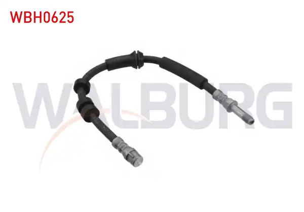 WALBURG WBH0628 | Fren Hortumu Arka Sol Sağ 580mm Peugeot 407 6d 2004 2011 2 Adet