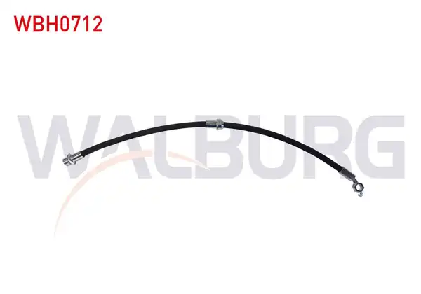 WALBURG WBH0712 | Fren Hortumu Ön Sağ 525mm Nissan Micra IV K13 2010 2 Adet