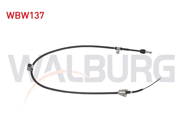 WALBURG WBW137 | El Fren Teli Arka Sol Diskli Hyundai İx35 Lm Kia Sportage Sl 2 0crdi 2010