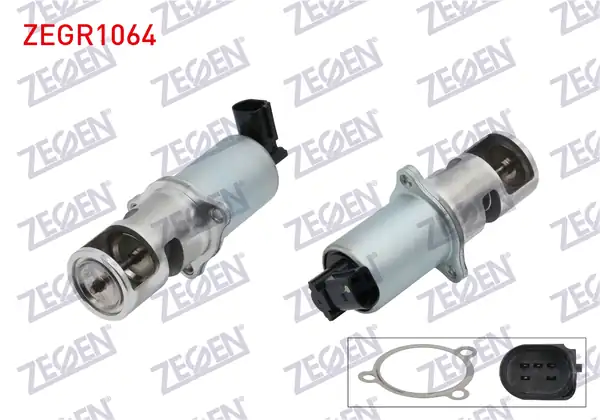 ZEGEN ZEGR1064 | Egr Valfi 5 Pin Nissan Primera P12 1 9 dCi F9q 2002 2007 Megane II 1 9 dCi F9q 800 2002 2008