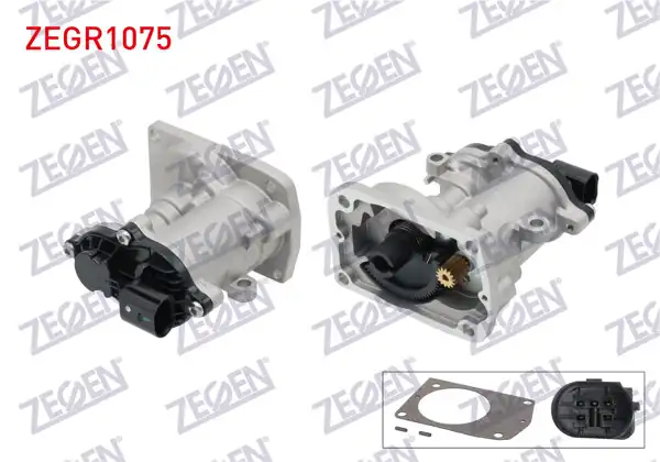 ZEGEN ZEGR1075 | EGR Valfi 5 Pin Ford C-Max 1.8 TDCI (Kkda, Kkdb) 07-10 / Focus II Sedan 1.8 TDCI (Kkdb, Kkda) 05-12 / Mondeo IV 1.8 TDCI (Ffba) 06-15 / Tourneo Connect 1.8 TDCI (Rwpb, Rwpc, Rwpd, Rwpa) 02-13