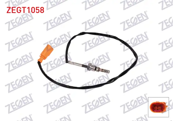 ZEGEN ZEGT1058 | Egzoz Sıcaklık Sensörü Egt Audi A3