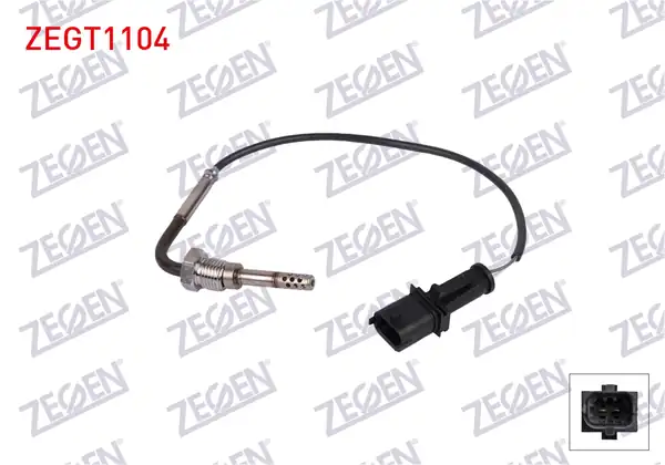 ZEGEN ZEGT1104 | Egzoz Sıcaklık Sensörü Egt Fiat Sedıcı 1 9 D Multijet 2006 2011 Suzuki Sx4 Ey Gy 1 9 Ddıs Rw 419d 2006