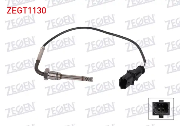 ZEGEN ZEGT1130 | Egzoz Sıcaklık Sensörü Egt Fiat Ducato 110 Multijet 2 3 D 2011