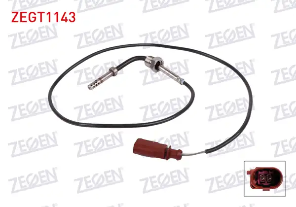 ZEGEN ZEGT1143 | Egzoz Sıcaklık Sensörü Egt Audi A6 C6 2 0 TDI 2004 2011 A4 B7 2 0 TDI 2013 2016 A4 B7 2 0 TDI Quattro 2012 2017