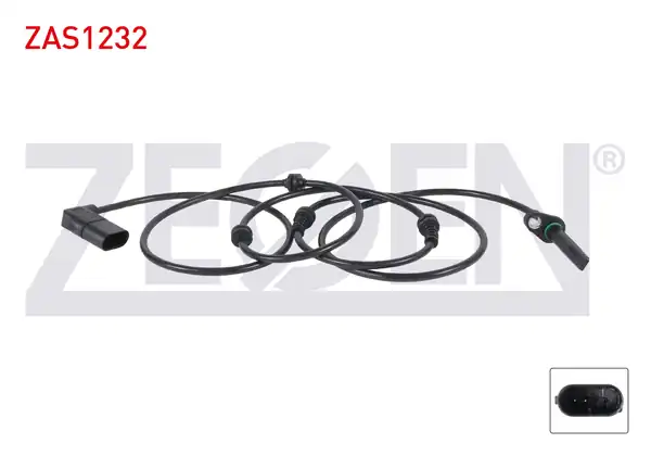 ZEGEN ZAS1232 | ABS Sensörü Ön Sağ Mercedes GLC X253 C253 15 23 Eqc 19 23
