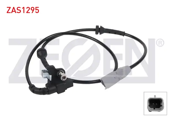 ZEGEN ZAS1295 | ABS Sensörü Arka Sol-Sağ Peugeot 307 00-12 / 308 08-14 / C4 I II 04-11 / Ds4 15-18