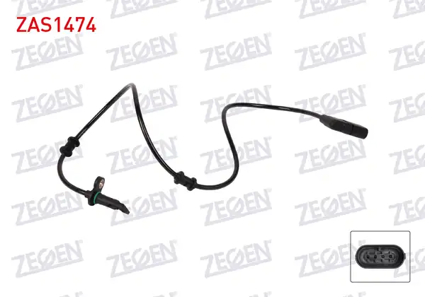 ZEGEN ZAS1474 | ABS Sensörü Arka Sol Mercedes GLC X253 2016 Eqc N293 400