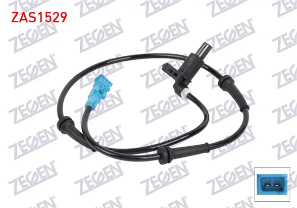 ZEGEN ZAS1529 | ABS Sensörü Arka Sol-Sağ Peugeot 206 98-12