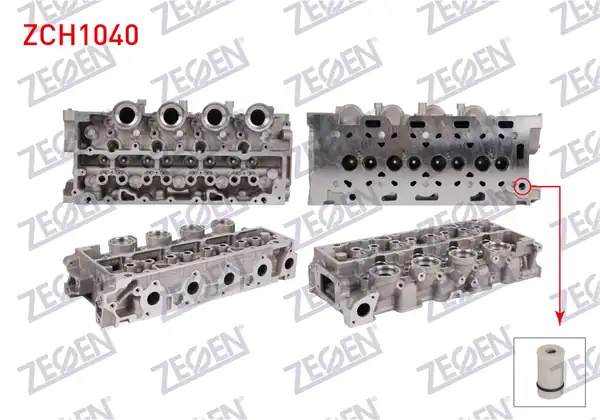 ZEGEN ZCH1040 | Silindir Kapağı Orjinal Tazyik Valfli Euro 4 Citroen C2