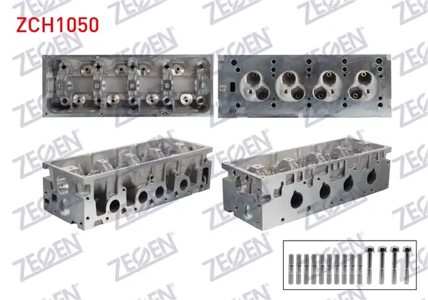 ZEGEN ZCH1050 | Silindir Kapağı Yan Kanal Alüminyum Manifold Uyumlu 4 Nokta Enj.