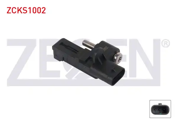 ZEGEN ZCKS1002 | Krank Devir Sensörü BMW 1 (F20) 12-15 / 3 (F30) 12-16 / Citroen Berlingo 09-/ C3 II 2009-/ C4 I 08-11 / C4 II 09-16 / C5 III 09-/ Peugeot 2008 16-/ 207 06-13 / 308 I-II 06-20 / 3008 10-16 / 5008 06-14