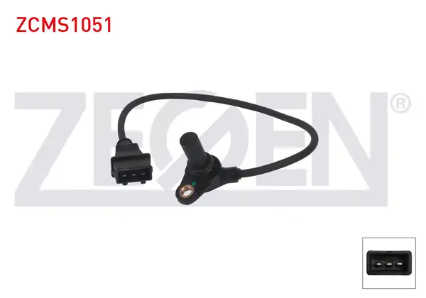 ZEGEN ZCMS1051 | Eksantrik Devir Sensörü Kablolu 380mm Skoda Octavia I 1.4 60Hp Amd 1999-2001
