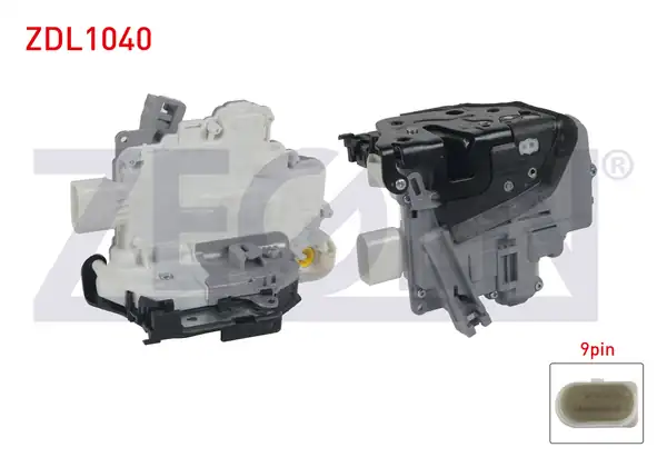 ZEGEN ZDL1040 | Kapı Kilidi Motorlu Sol Ön 9 Pin Volkswagen Passat 2005-2012 Tiguan 2007-2016 / Audi A4-Q7 2006-2015 / Skoda Superb 2010-2015