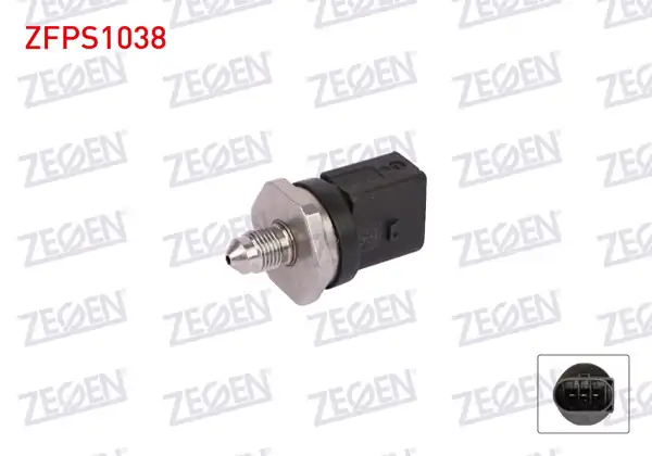 ZEGEN ZFPS1038 | Yakıt Basınç Sensörü Volkswagen Golf VII (5G1) 1.4 TSI 2012-2017 / Skoda Octavia III 1.2 TSI 2012-/ Seat Leon 1.4 TSI 2012 -