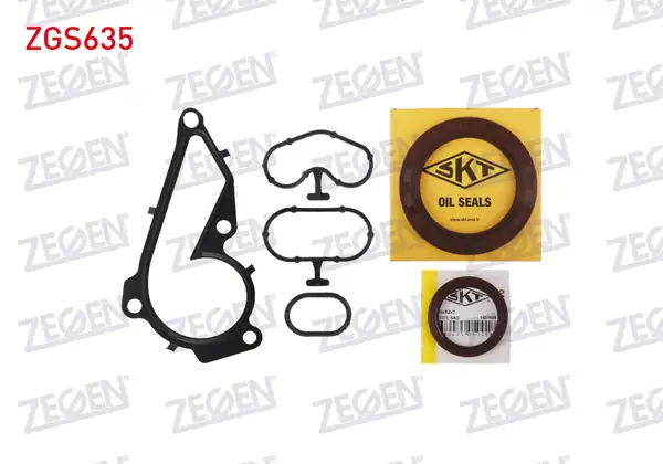 ZEGEN ZGS635 | Motor Alt Takım Conta Clio V / Megane IV / Captur / Logan / Sandero / Dokker 1.0 TCE-1.3 TCE