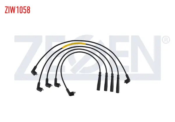 ZEGEN ZIW1058 | Buji Kablosu Takım Bobin Kablolu Mazda 626 III Gd 1 8i 12v F8 1987 1992 626 III Gd 2 0i 12v Fe 1987 1992 1 Adet