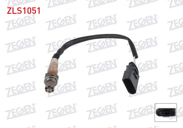 ZEGEN ZLS1051 | Lambda Oksijen Sensörü 350 mm Volkswagen Polo