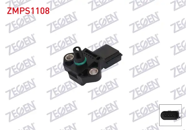 ZEGEN ZMPS1108 | Map Sensörü Audi A4 2.0 TFSI 2013-/ A5 2.0 TFSI 2009-/ A6 2.0 TFSI Tt, Q5, 2011 -