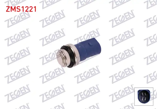 ZEGEN ZMS1221 | Fan Müşürü (95-90 C / 102-97 C) Volkswagen Passat 1996-2000 / Audi A4 1997-2001 / Skoda Superb 2001-2008