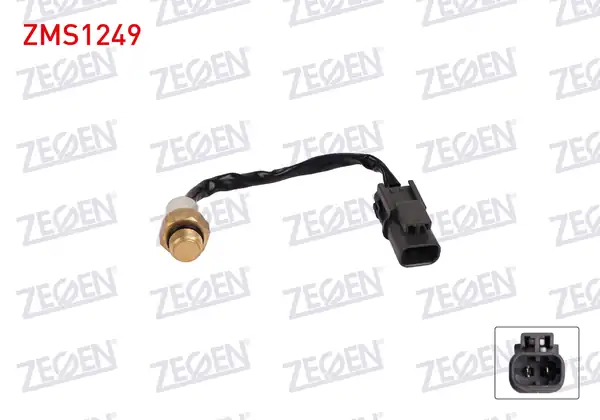 ZEGEN ZMS1249 | Fan Müşürü 87 82 C Nissan Sunny III 1990 1995 Primera 1990 1998