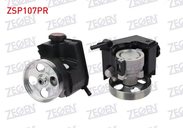 ZEGEN ZSP107PR | Direksiyon Pompası 100 Bar Kasnaklı 125mm 6pk Depolu Peugeot Partner 2 0 Hdi 1996 2008 Citroen Berlingo 2 0 Hdi 1996 2008