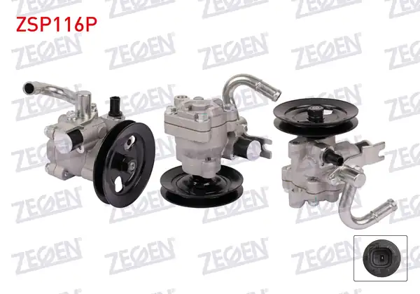 ZEGEN ZSP116P | Direksiyon Pompası 75 Bar Kasnaklı 1pk Hyundai Accent Era 1 4i 16v 2006 2012