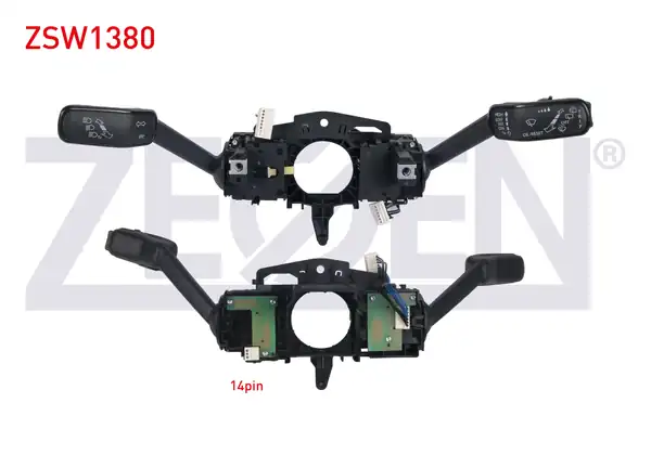 ZEGEN ZSW1380 | Far Sinyal Kumanda Kolu 14 Pin Volkswagen Golf VII Touran 2012