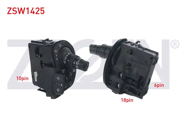 ZEGEN ZSW1425 | Silecek Kumanda Kolu 34 Pin Renault Clio III Kangoo Modus 2005