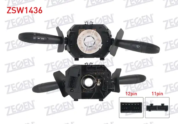 ZEGEN ZSW1436 | Far Sinyal Kumanda Kolu 23 Pin Fiat Albea 2003 2007