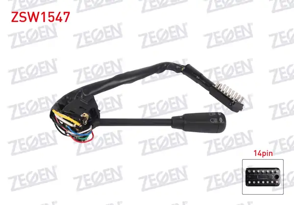 ZEGEN ZSW1547 | Sinyal Kumanda Kolu 14 Pin Mercedes W123 1977 1985 G Serisi W460 1979 1989 S Serisi W116 1972 1980