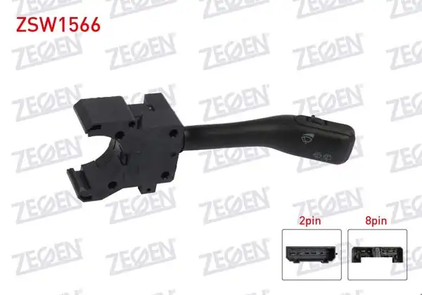 ZEGEN ZSW1566 | Silecek Kumanda Kolu 10 Pin Audi VW Golf IV