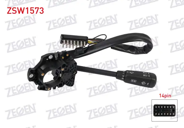 ZEGEN ZSW1573 | Sinyal Kumanda Kolu 14 Pin Mercedes E Serisi W124 1993 1995