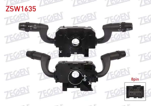 ZEGEN ZSW1635 | Far Silecek Kumanda Kolu Komple Zembereksiz Fiat Ducato 2014 2022