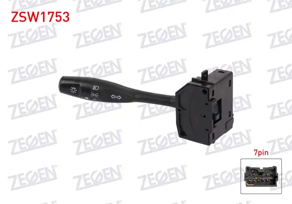 ZEGEN ZSW1753 | Sinyal Kumanda Kolu 11 Pin Mitsubishi L200 2001 2007