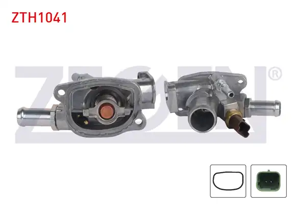 ZEGEN ZTH1041 | Termostat Komple Müşürlü 80 C Fiat Egea 1.4 16V 2015-/ 500L 1.4 2012-/ 500X 1.4 2014-/ Punto 1.4 2012-/ Jeep Renegade 1.4 2014 -