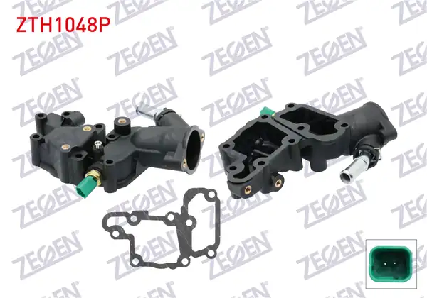 ZEGEN ZTH1048P | Termostat Flanşı Plastik Citroen C2
