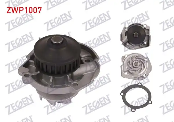 ZEGEN ZWP1007 | Devirdaim Fiat Albea 1.2 8V 2003-2007 / Doblo 1.2İ 2001-2010 / Palio 1.2İ 8V 1996-2005 / Siena 1.2İ 1997-2002 / Punto 1.2 1999-2009