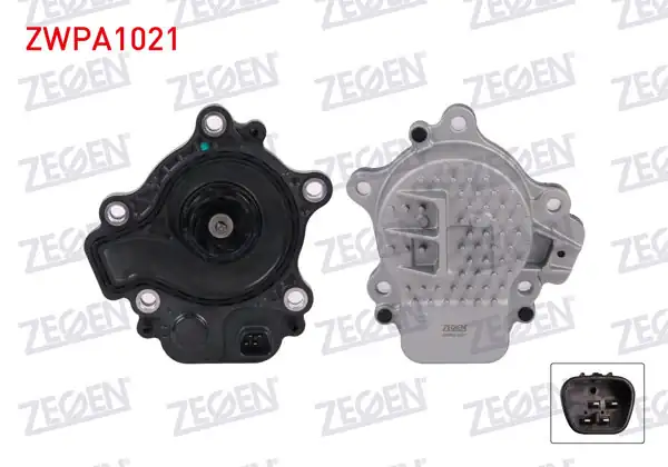 ZEGEN ZWPA1021 | Yardımcı Su Pompası Toyota Corolla