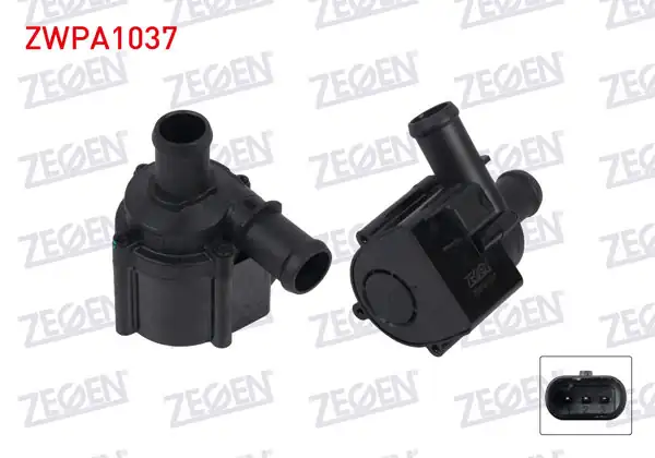 ZEGEN ZWPA1037 | Yardımcı Su Pompası Volkswagen Touareg
